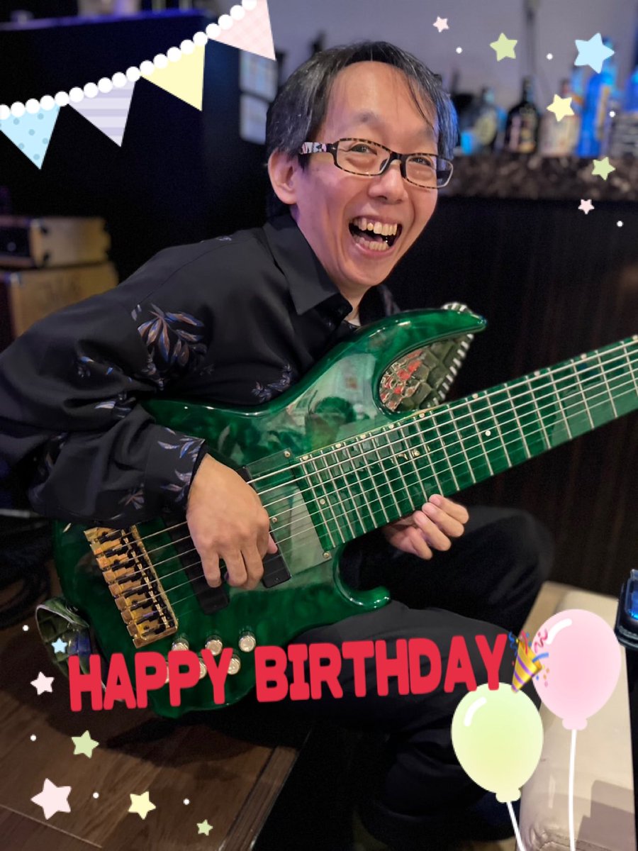 theHalfee's tweet photo. 永井健二郎さま
お誕生日おめでとうございます💐
健康第一で、これからもプログレッシブなメロディ奏でてくださいませ🎶
#永井健二郎
#TrafficInformation
@NanjiroMusic https://t.co/5mWkV0ooD3