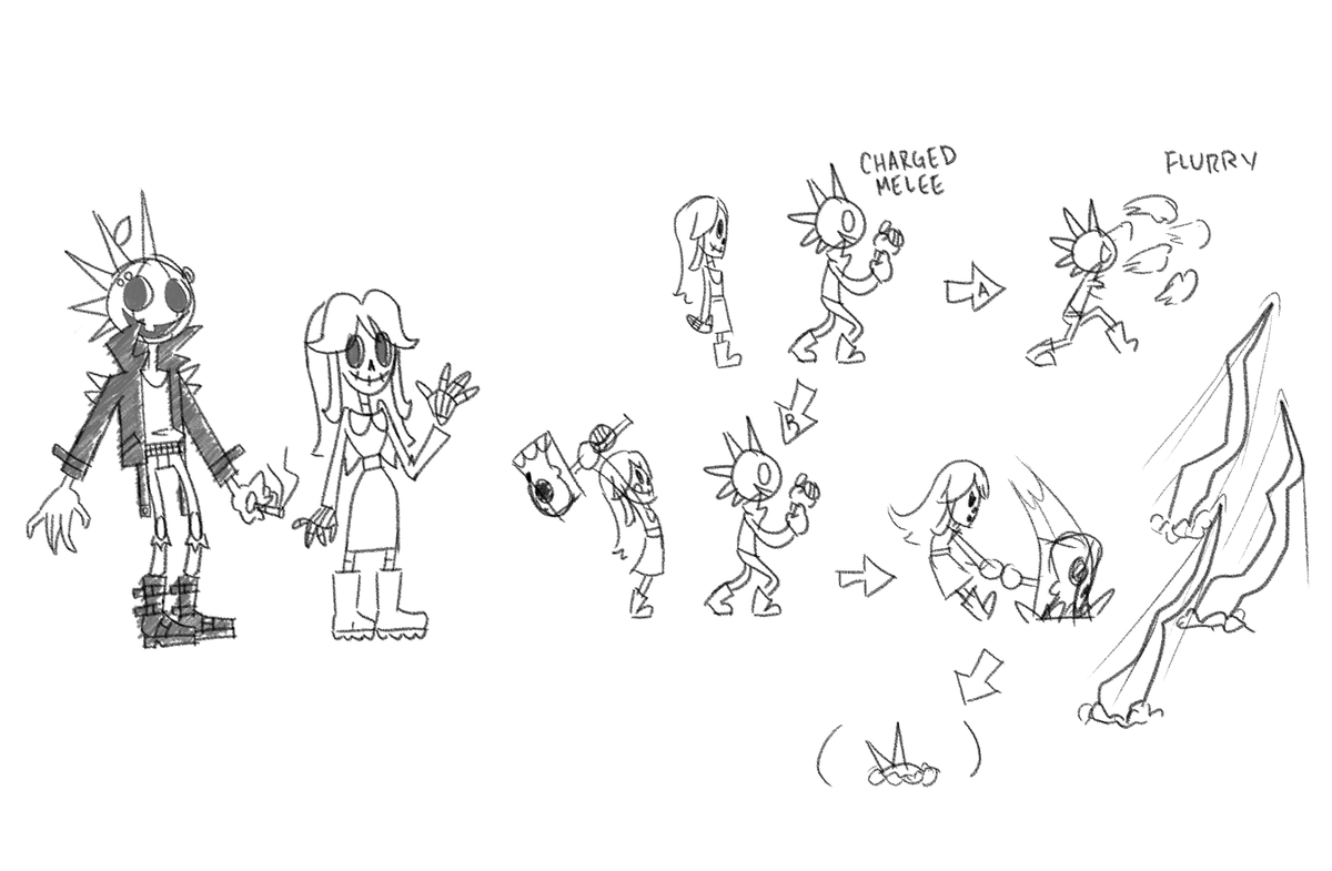 ninspriter's tweet image. SpookyQuest: Midnight Crisis is a gothic fantasy action adventure with horror elements, M&amp;amp;L inspired but Bros Moves in real-time in the overworld, and asks what&apos;s left of our humanity if we erase all our pain and suffering
#pitchyagame