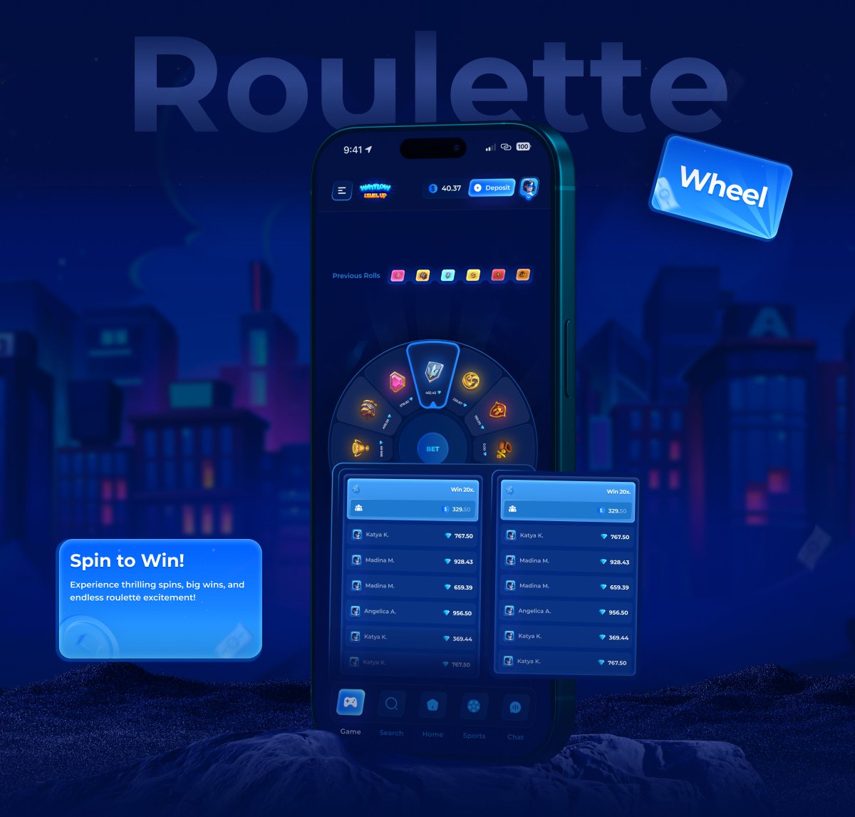 mdmustafiz002's tweet image. ✅Roulette Rush Vibes⚡

Thrilling roulette spins bring massive rewards, excitement, and nonstop casino energy.

#RouletteRush #SpinToWin #CasinoUI #GameDesignArt #LuckyWheel