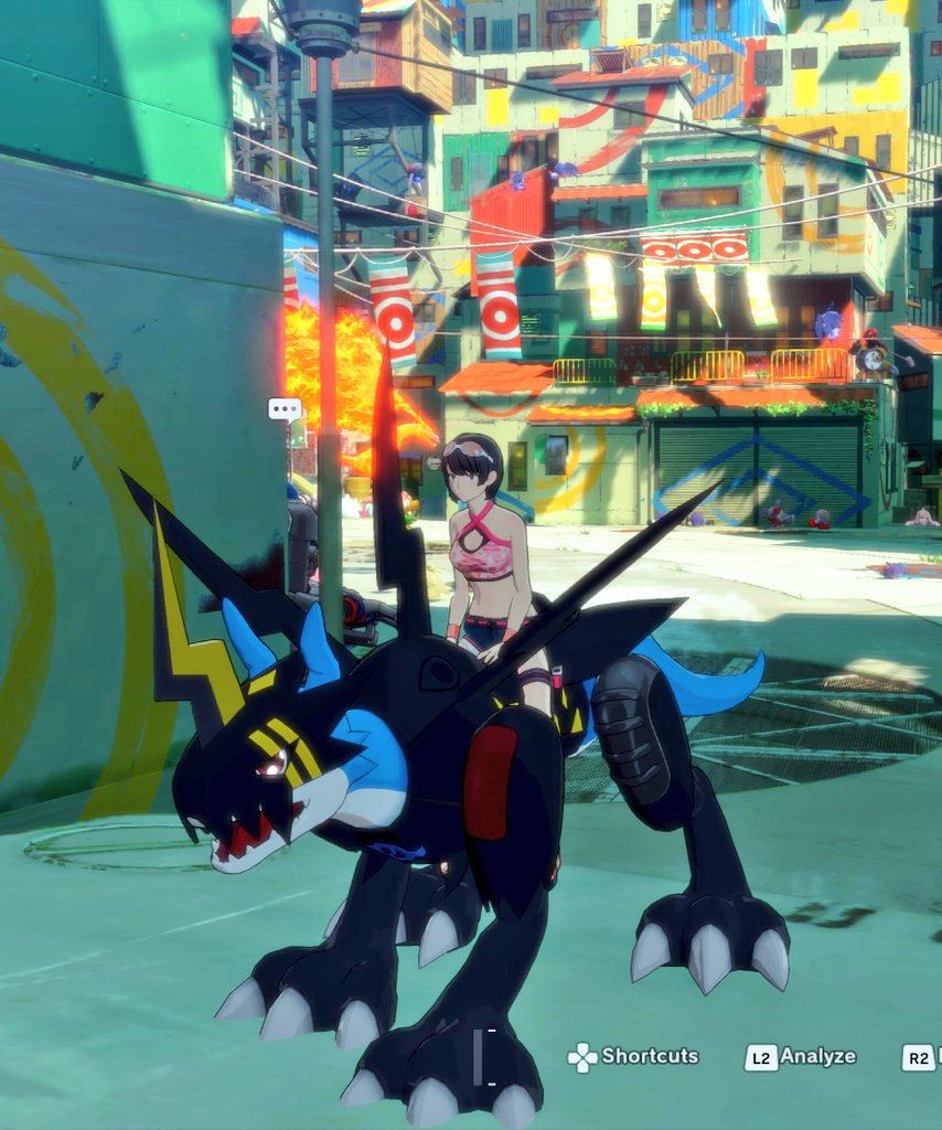 Flamedramon me gusta pero siempre fui más fan de Raidramon