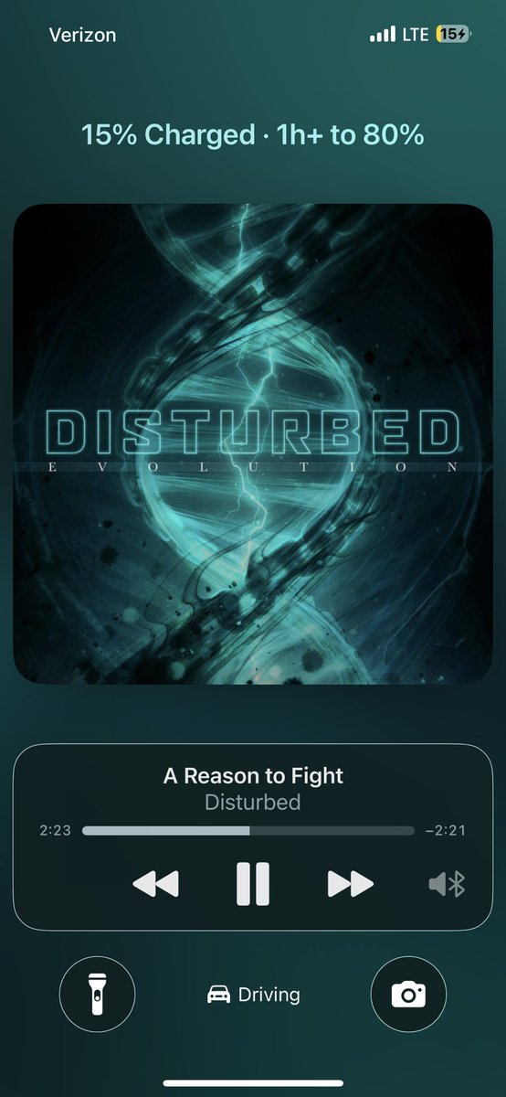 Nothing like <a href="/Disturbed/">Disturbed</a> to end the day 🤘😌