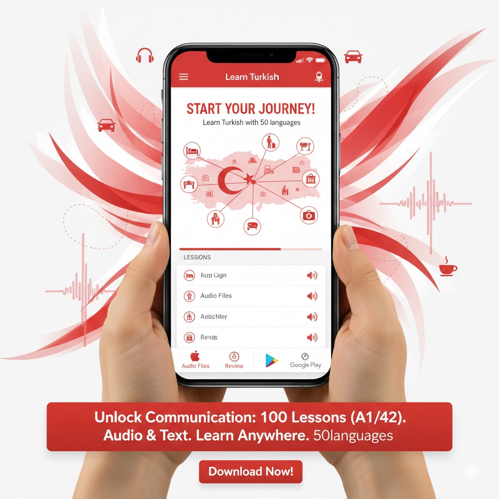 AitingGlobal's tweet image. 🇹🇷Ready to impress with your Turkish?
Learn Turkish fast — quick lessons, real talk! ✨
💬 Start today and say “Merhaba” like a local!
📲 Download 👉 tinyurl.com/2s3e6m9b

#LearnTurkish #LanguageGoals #TravelReady #TurkishVibes #LanguageLearning #StudyApp #EducationApp