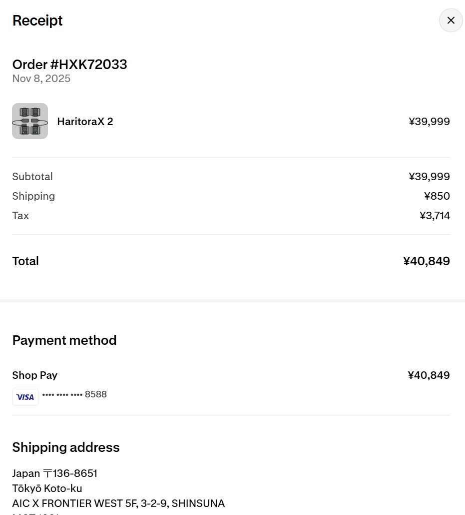 Light_vrchat's tweet photo. A few years ago I tried to buy SlimeVR, HaritoraX, Mocopi... and every order ended up delayed or canceled due to high demand.
Today I ordered the HaritoraX 2. Hoping this one actually goes through.... https://t.co/hKN2hURzTw