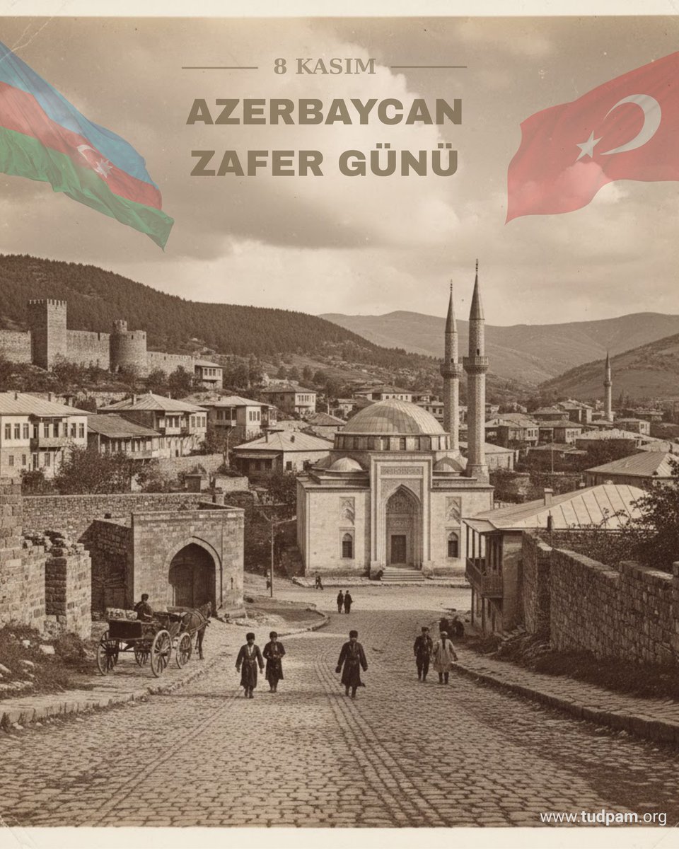 8 Kasım Zafer Günü, Azerbaycan halkının kahramanlık ve milli birlik destanının simgesidir. Bu anlamlı günde kardeş Azerbaycan’ı en içten dileklerimizle kutluyor, şehitlerimizi rahmetle anıyoruz.

TUDPAM Yönetim Kurulu