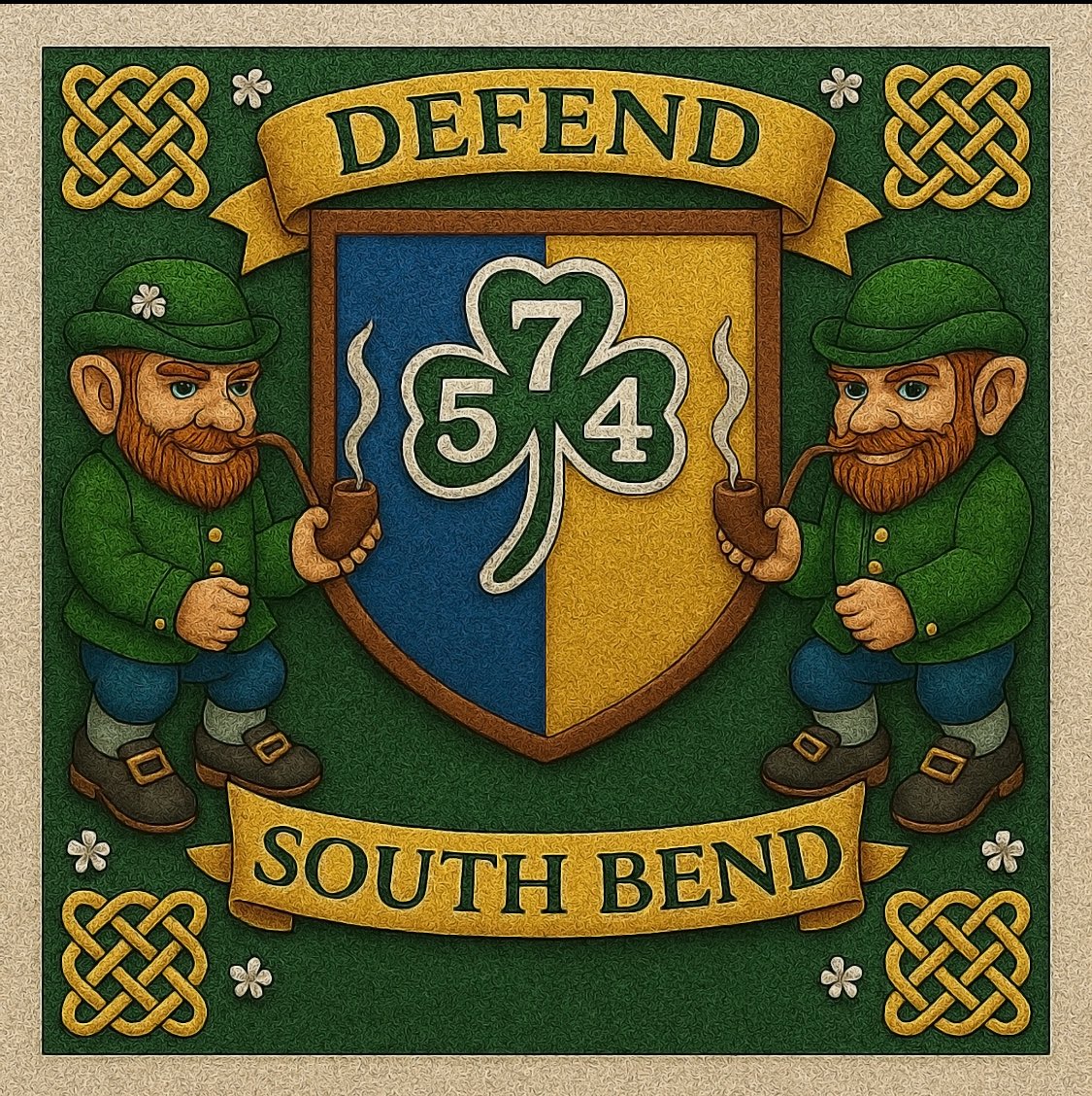 dosleprechauns's tweet photo. IT’s GAMEDAY!!!!!! ☘️
Time to #DefendSouthBend from the Naval invaders!!! #GoIrish #BeatNavy #sinktheship https://t.co/0bSR1d55lN