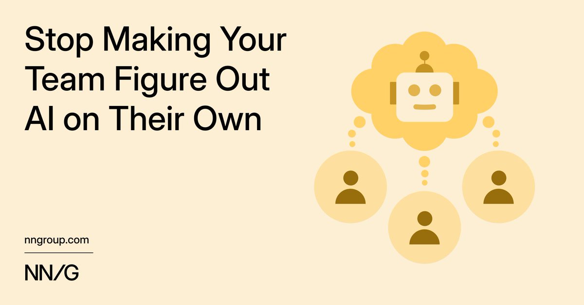 Stop Making Your Team Figure Out AI on Their Own bit.ly/3JPfh6M