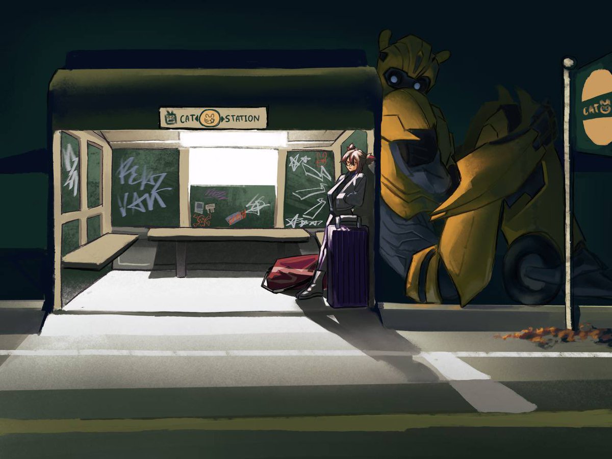 An old art teehee
#transformer #tfp #bumblebee #autobot