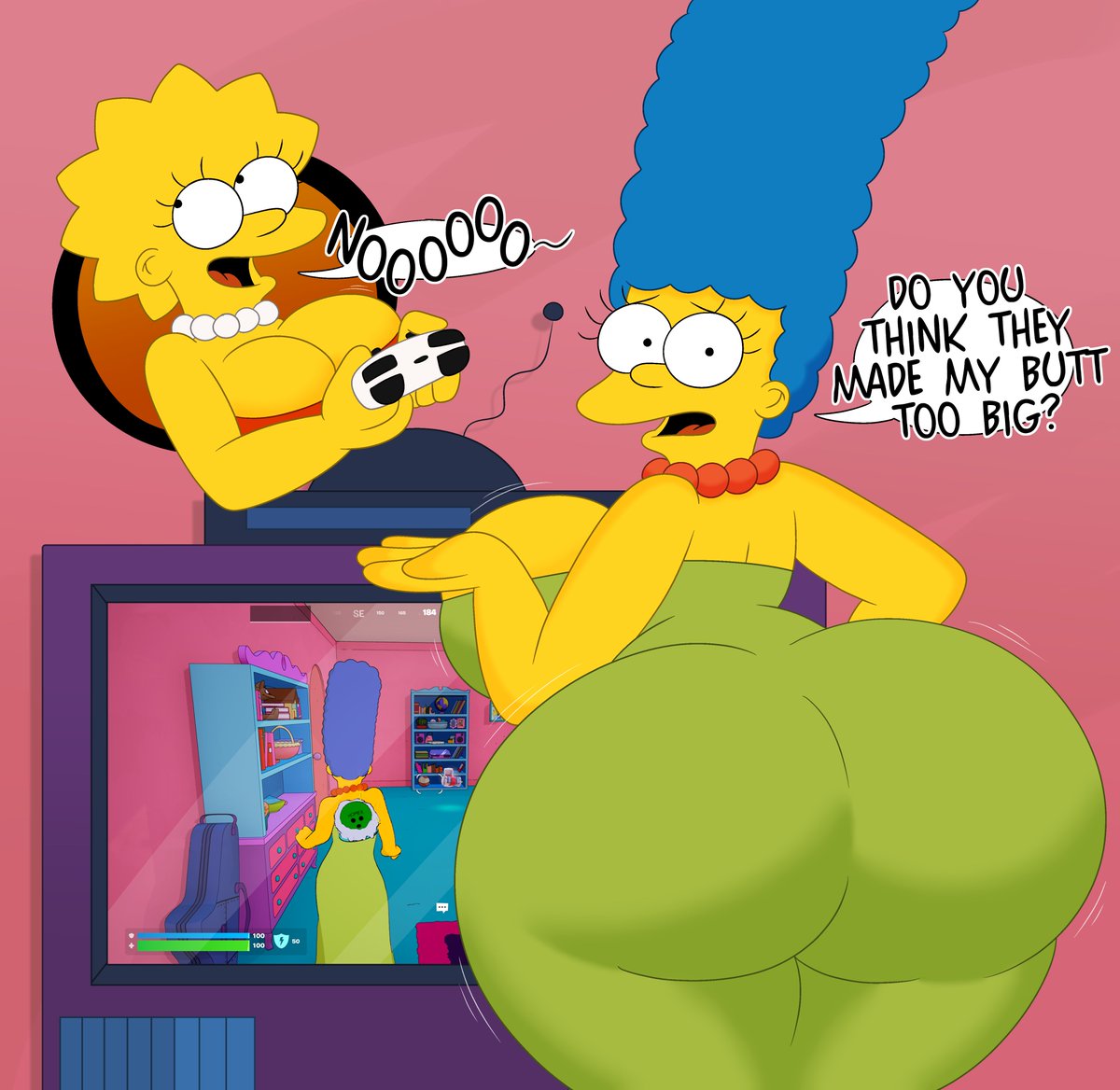 The Simpsons Fortnite season is pretty baller.👌lol