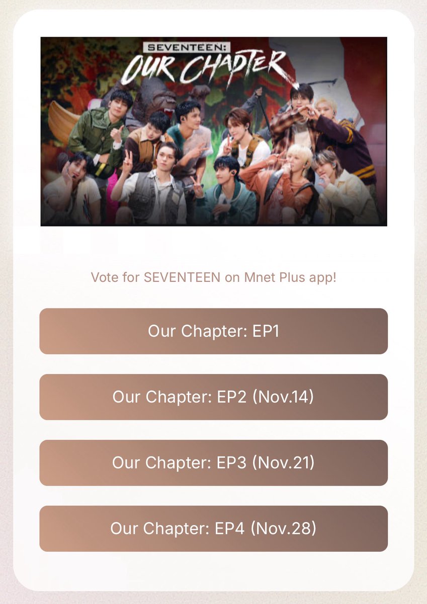 joshu_jihanist's tweet photo. SEVENTEEN: Our Chapter [Documentary Series]

: ̗̀➛ https://t.co/C7KhkSiuxk [full eps]

#2025MAMAVOTE #seventeen https://t.co/F6aSNTtKJd
