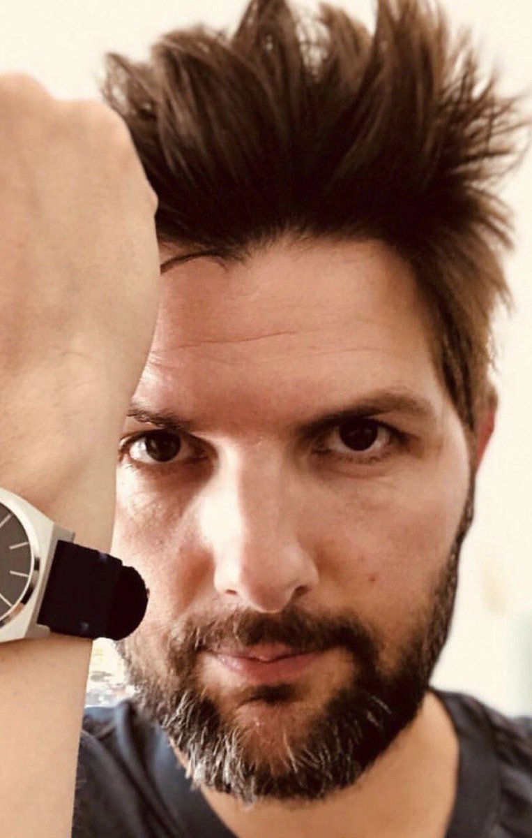 something about this man and a watch