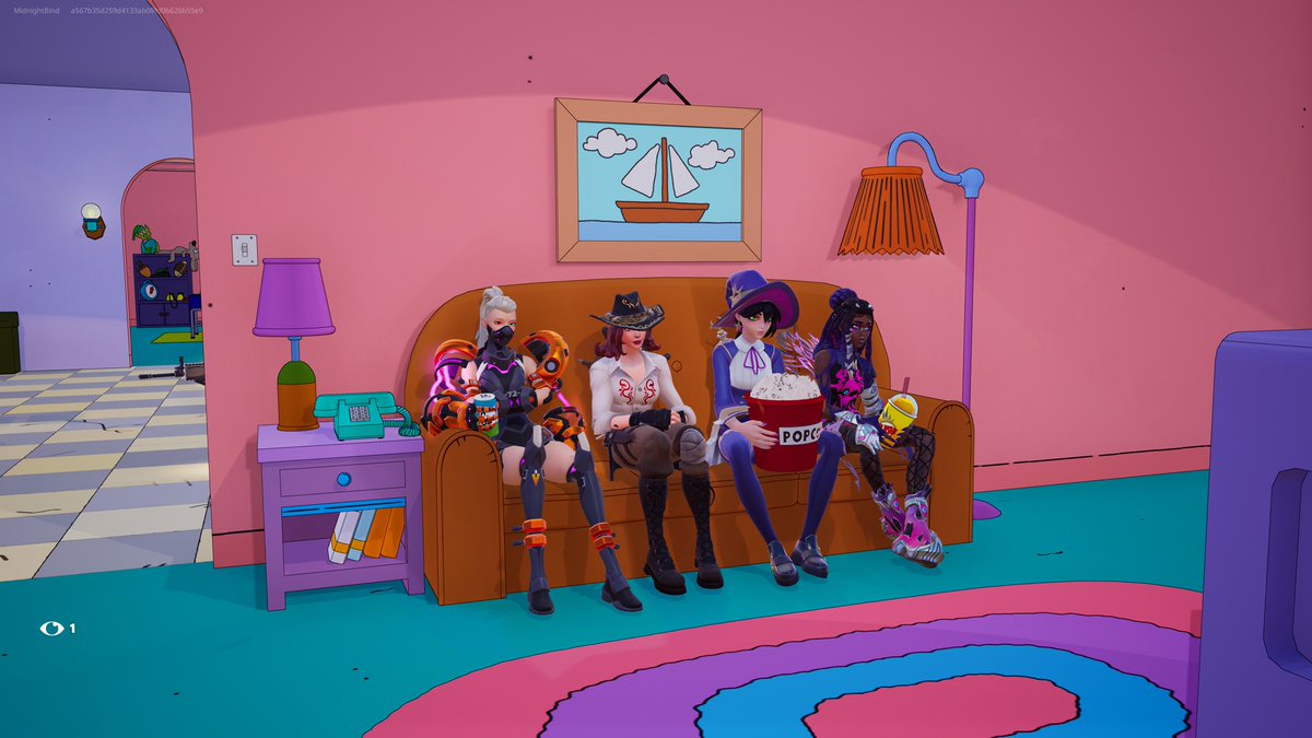 Couch with all my mains! :3