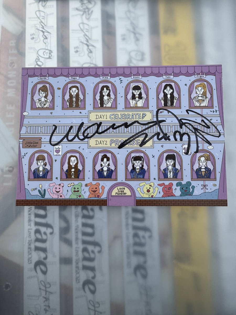 リトグリポストカード他 みうたん on X