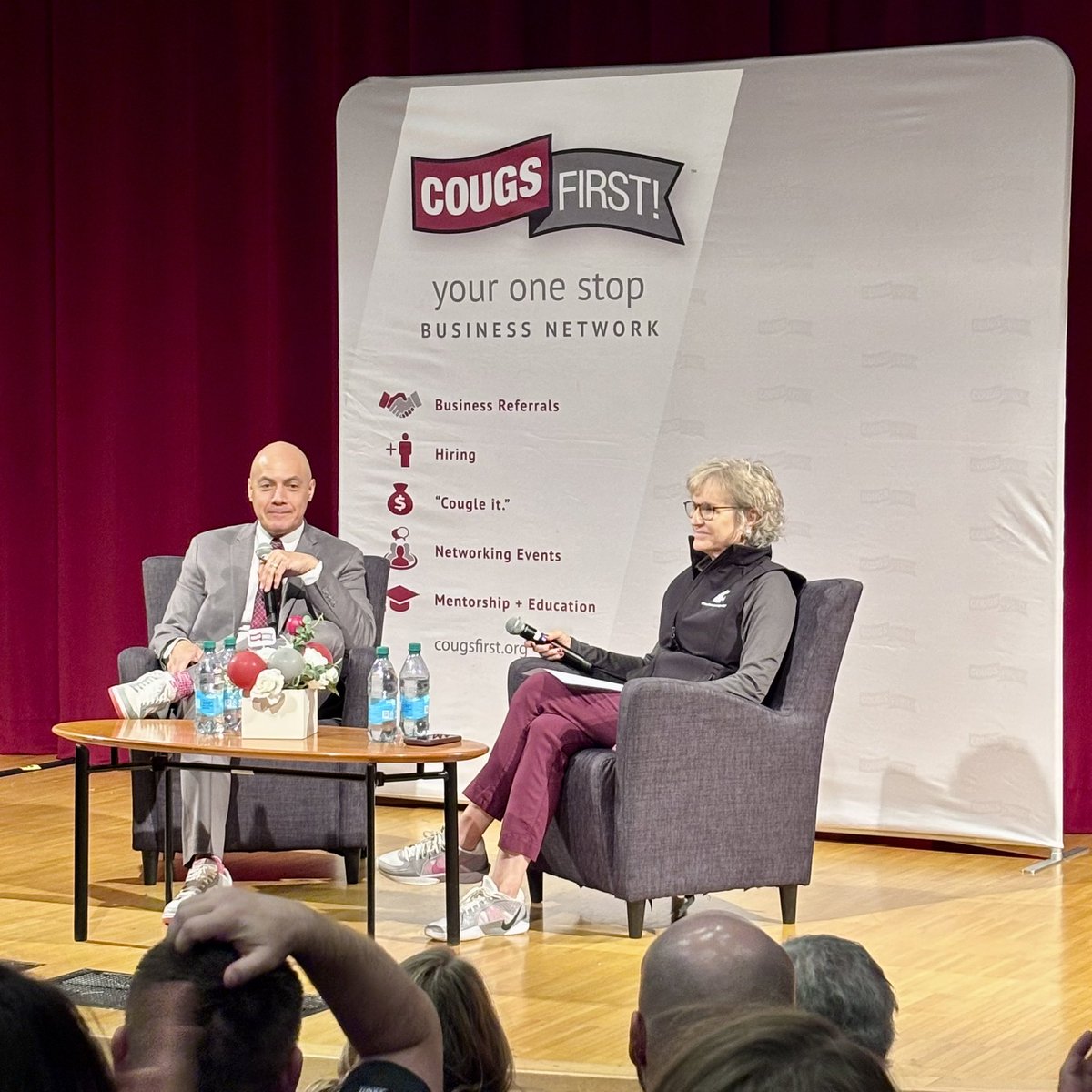 We had a great time today at the <a href="/CougsFirst/">CougsFirst!</a>! Show in Spokane! We loved sharing how the Washington #SBDC can help Coug-owned and managed businesses grow &amp; succeed. And even Butch T. Cougar loves #SmallBusinesses!
 
#CougsFirst #GoCougs