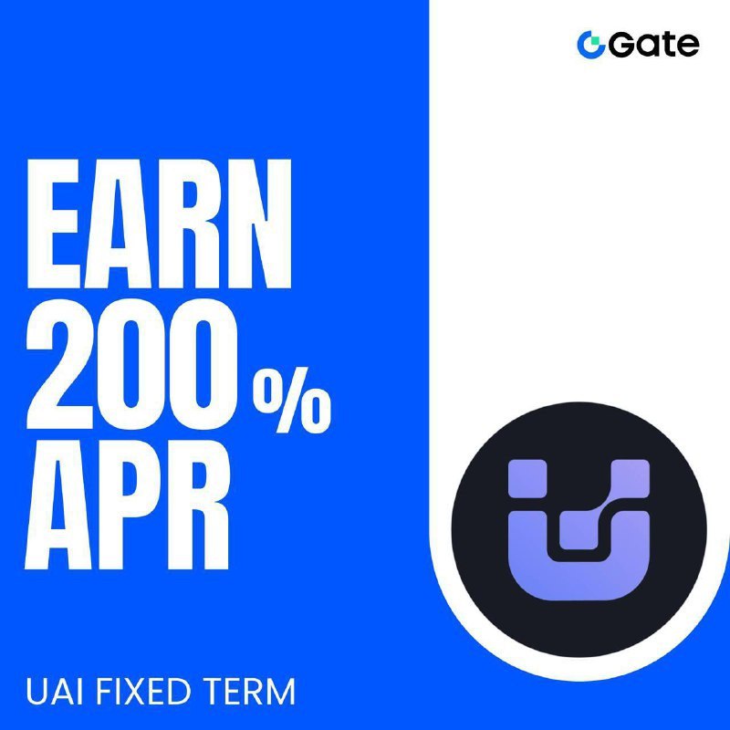 🚨 200% APR ALERT!
UAI 7-Day Fixed-Term now LIVE on Gate Simple Earn 💥

Stake 7 days = Massive DeFi yield 🍭

UnifAI:
 • 🤖 Smart AI Agents managing LPs &amp; Perps
 • Runs on Drift, Meteora, Polymarket, Hyperliquid
 • Expanding across EVM chains

👉 gate.com//simple-earn?a…
🌐