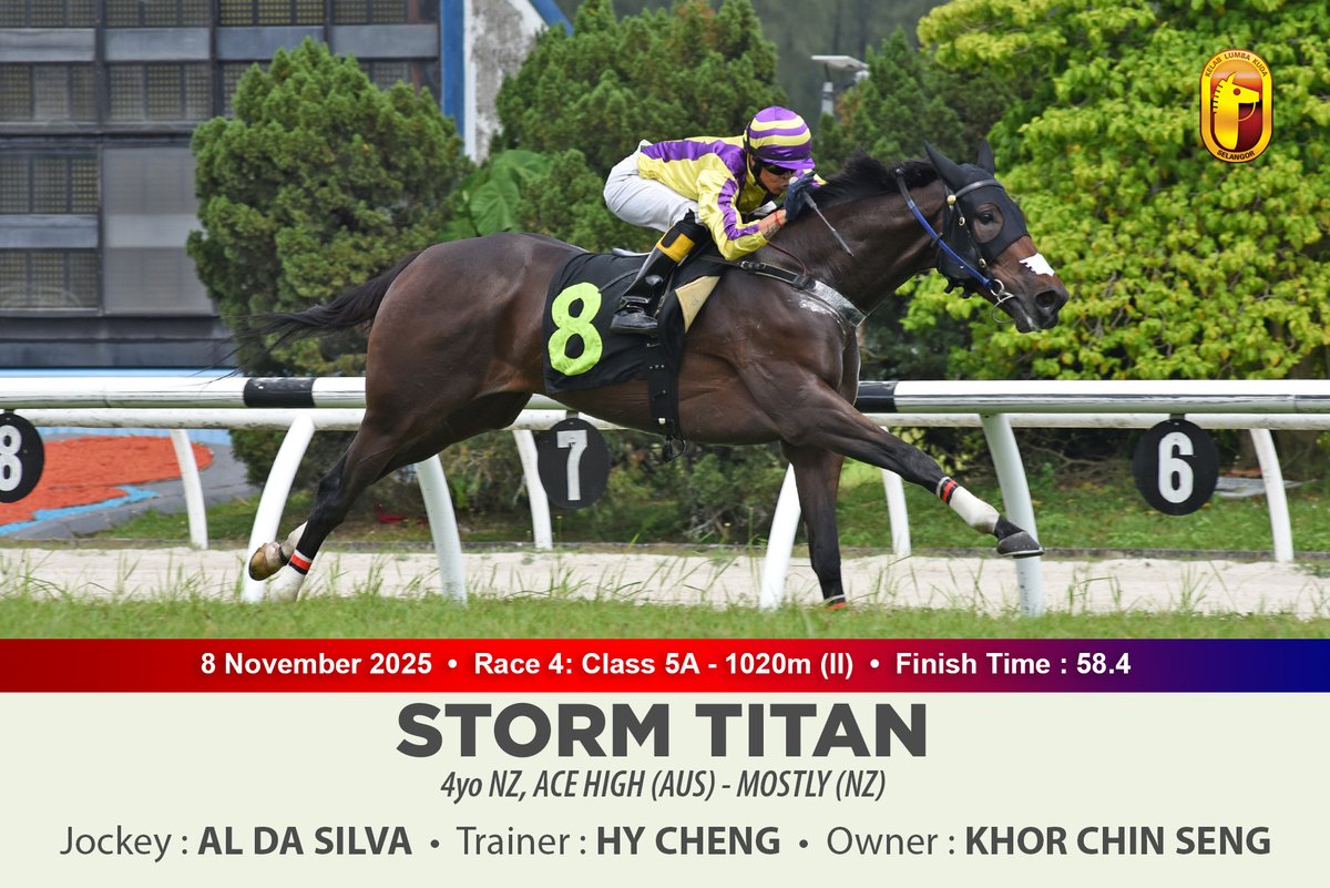 Selangor Turf Club (@selangortc) on Twitter photo 