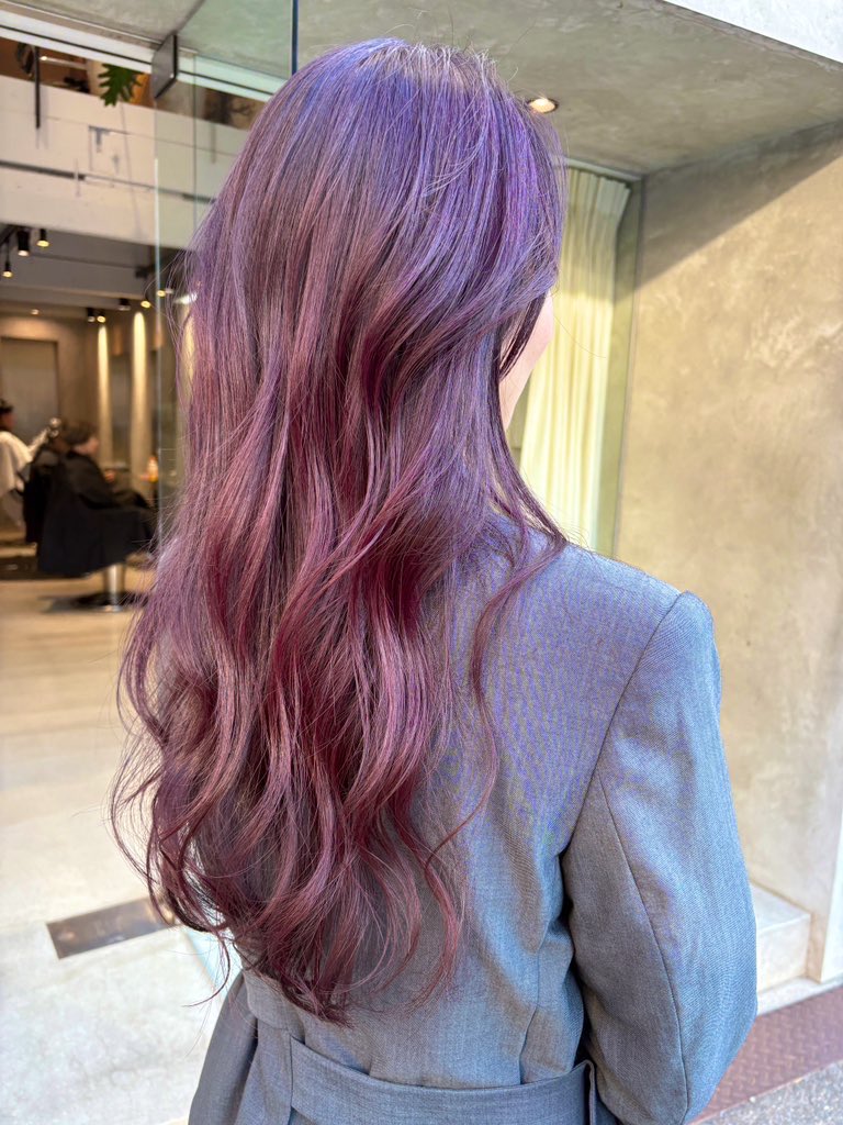 わーい！久しぶりにブリーチして、キレイな色に仕上げてもらいました