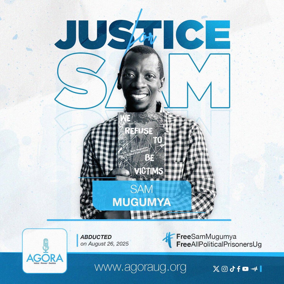 The 2 Kenyan activists, Nicholas Oyoo and Bob Njagi who were abducted on October 1, 2025, after attending Bobi Wine’s rally in Kaliro have been released and are back home. Uganda’s security agencies vehemently denied holding them, before court and Parliament. Where’s Sam Mugumya?