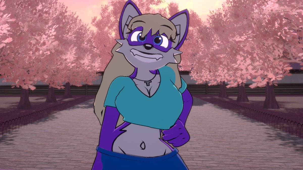StevenRozFox's tweet photo. #いいおなかの日I 
Wanted to make my annual post for the Japanese holiday "Good Tummy Day", this time, using Ellie, Claudia and Tina's VR Chat model's, made by a friend. https://t.co/ve1tk4vhuv