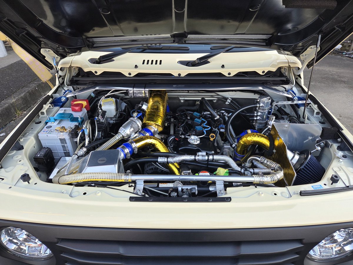 jimu_ken64's tweet image. 天気が良いので、2時間掛けてぼちぼち✨磨き上げ✨てみた。