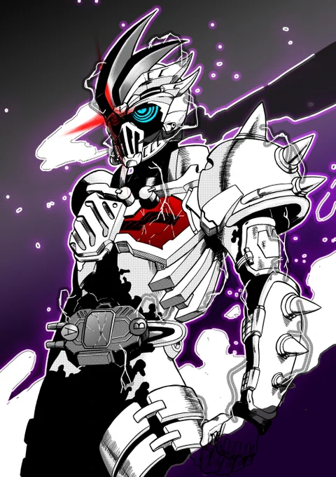 #見た人も無言で黒い何かを上げる