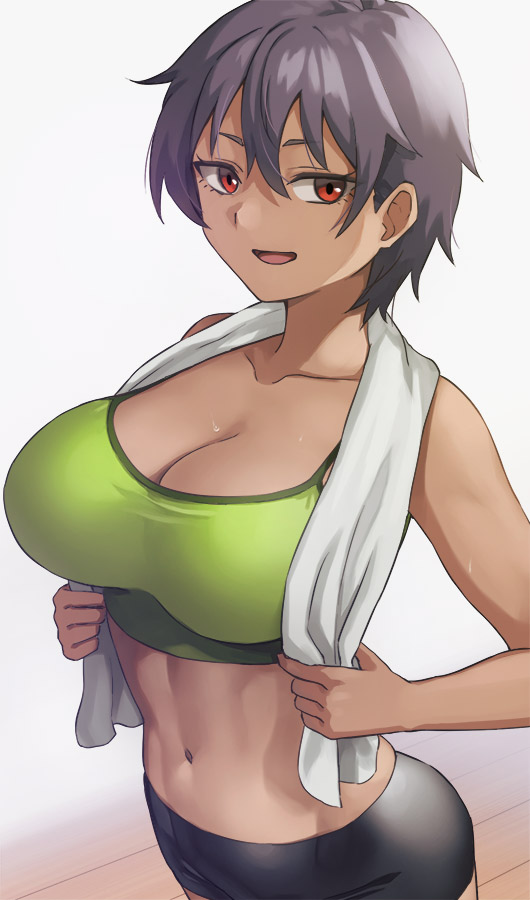 いい汗かいた～♪