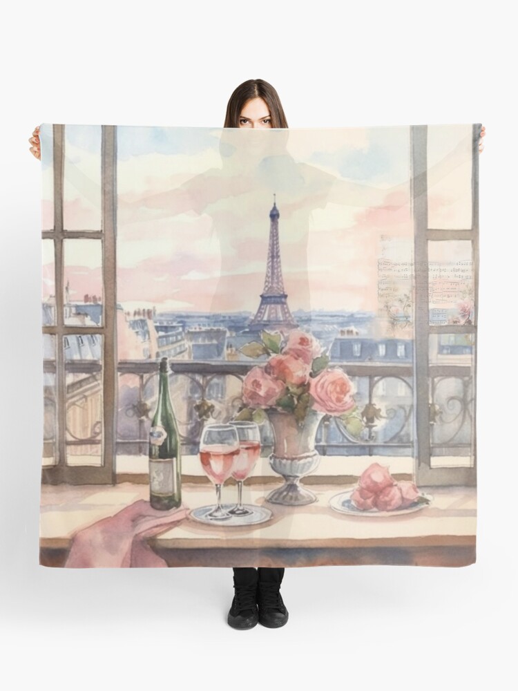 HurmerintaArt's tweet image. New!
Impressionism De La Paris France Et Un Joyeux Moment. A happy moment in Paris France with an impressionistic style. A view towards the Eiffel tower and the city of Paris is magnificent. Sold as: a pillow, a phone case

#scarf redbubble.com/i/scarf/Impres…