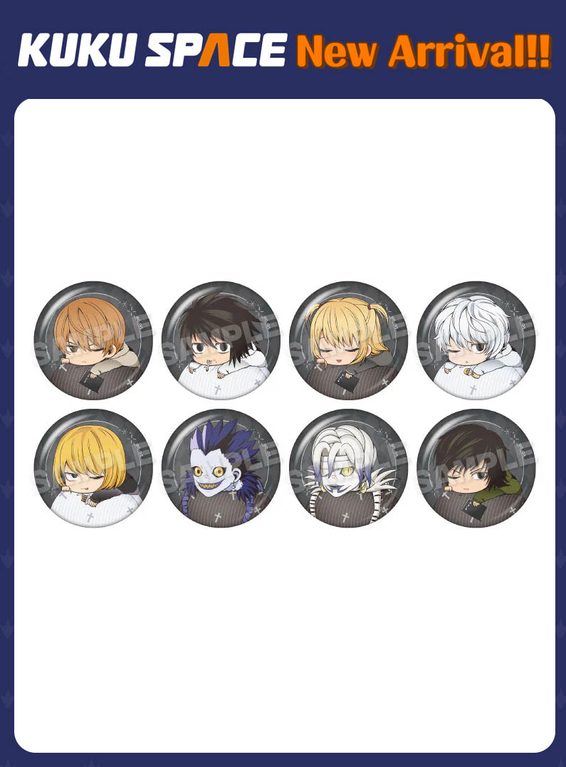 쿠쿠 스페이스 입고 소식

✨데스노트✨
- 데스노트 트레이딩 푸와밍 캔뱃지

쿠쿠 스페이스에 입고 완료 ⭐️ 되었습니다 :)

🐧매장주소 : 서울시 마포구 잔다리로 45 (와이랩 아카데미 1층)
🐧영업시간 : 11:30~20:00