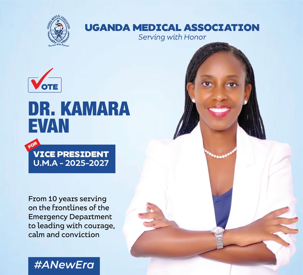 Wishing you all the best Dr Evan the beautiful Emergency Physician. 

Go Go Go and win. 💪