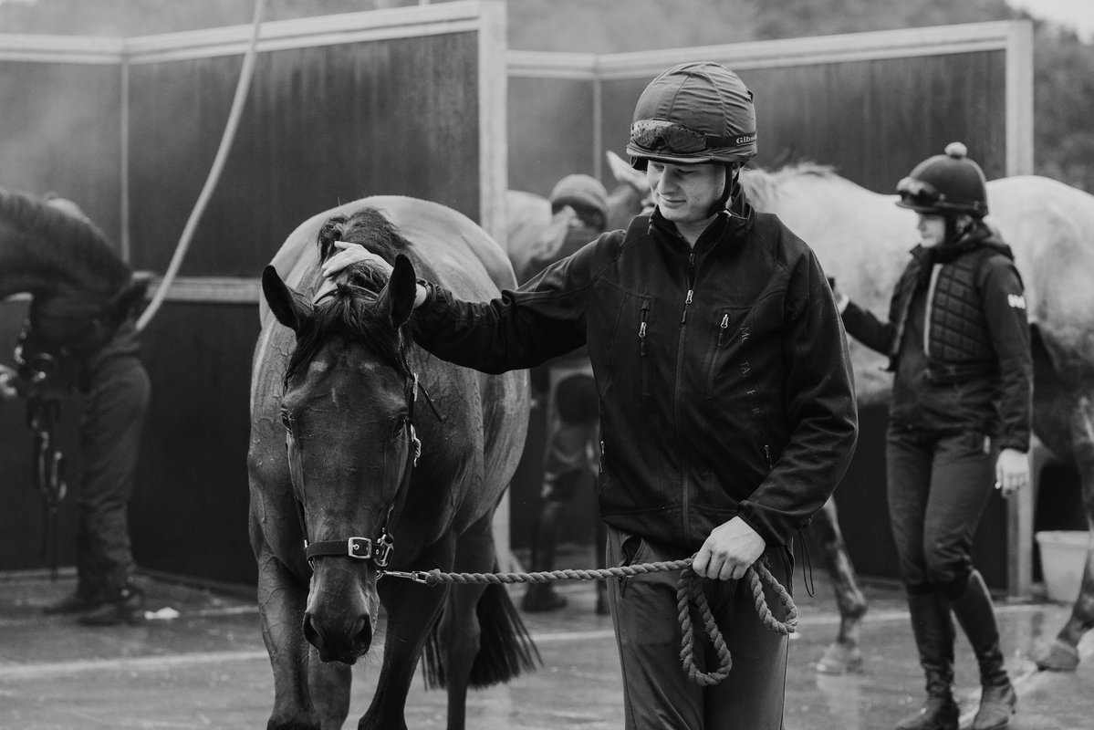 Happy staff, happy horses #TeamFOB