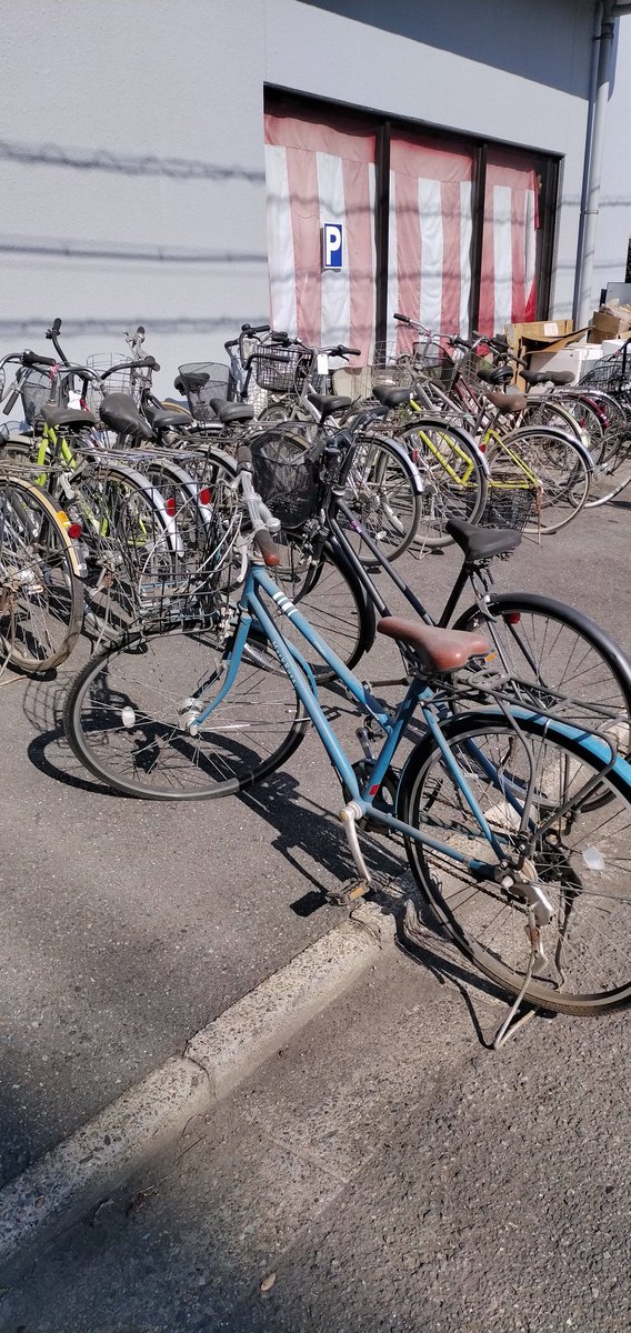 ?初取引の飛び込み業者さんから #中古自転車 の #買取 がありました 