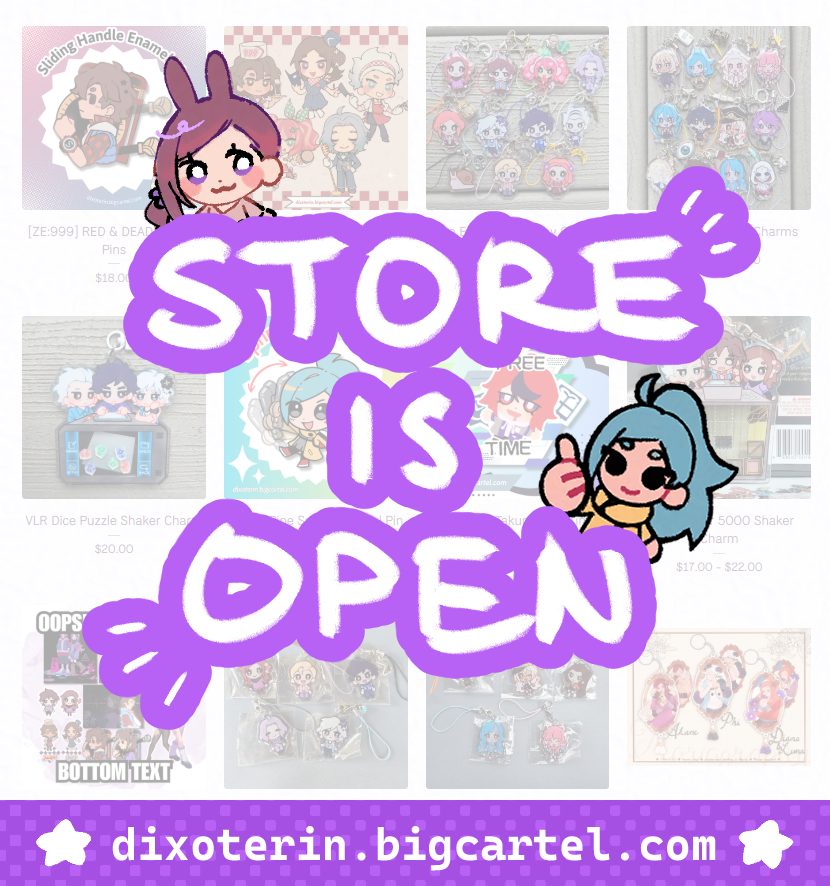 dixoterin's tweet photo. catalog's (almost) the same as before!!!

store will be open indefinitely, so there's no rush 👍

thanks for your patience and to everyone who took the time to share pics and write reviews, i'm really grateful for all of you!!! happy browsing!!! 🥹 https://t.co/aFbSL7ow6F