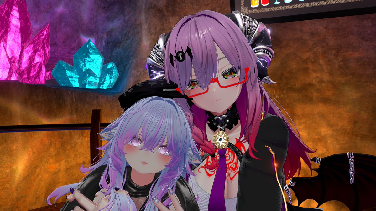 KTR093's tweet image. 酒場勝てたのに誕生月なの忘れてケーキ頼むの忘れてた、来週、再来週も勝たないと、
いい推しの日に推しにあえてよかったです
 #サキュバス酒場