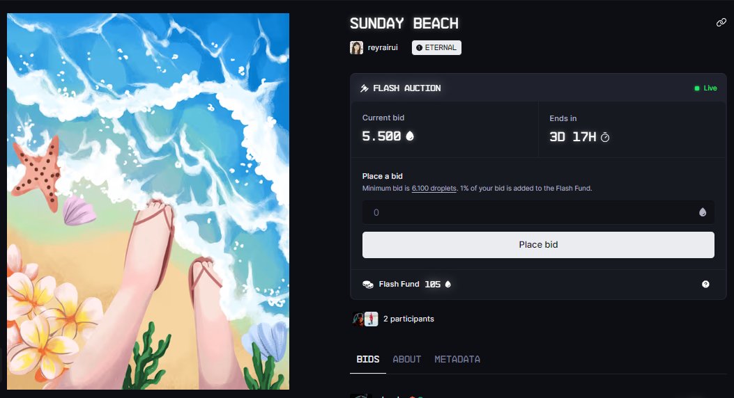 GM GM.

my current auction ⏬
Click here to join in: drip.haus/reyrairui/auct…