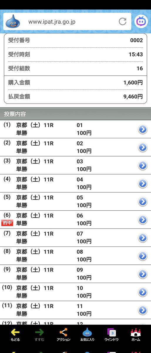 km_hide's tweet image. 京都11Rありがとうございました😎