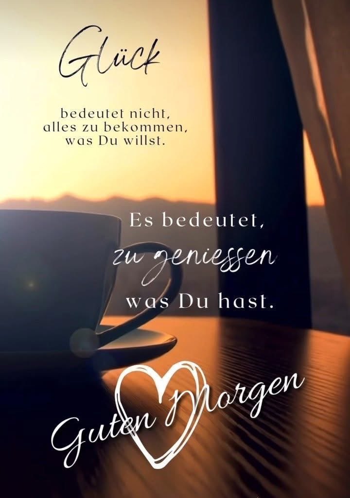 Guten Morgen in die Runde