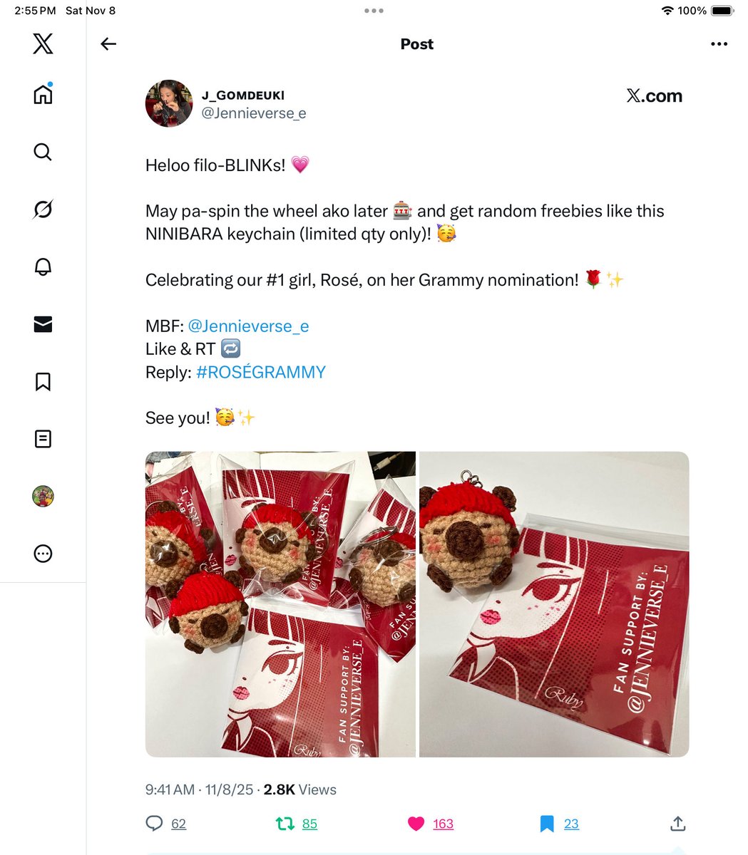 jellyvins0's tweet image. #ROSÉGRAMMY