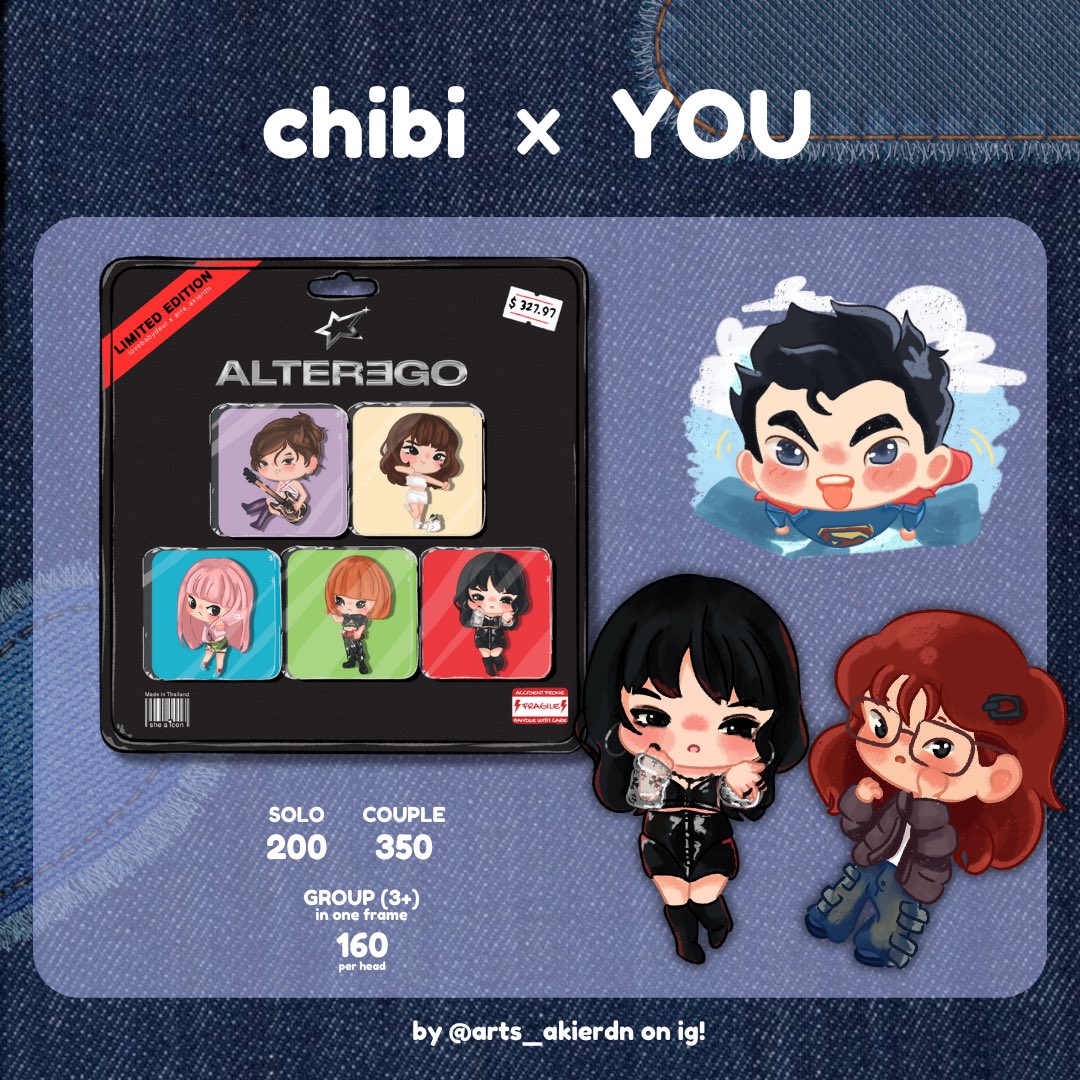 artsakierdn's tweet photo. hello! @arts_akierdn on ig is open for Art Commissions⭐️

We offer custom works for Dreams / Popmart characters; Sonny Angel, Smiski, Nyota, Hirono, Dimoo, Skullpanda, Kubo, Molly and Hacipupu. 

Other art also include:
Chibi
Semi Realism

check our ig account for more samples! https://t.co/YhzzwpcFA8
