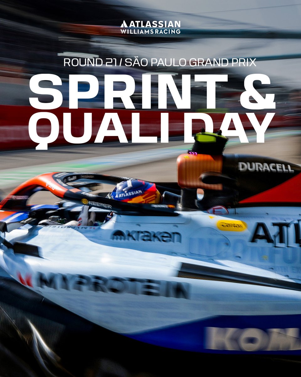 Back to business in Brazil 🇧🇷

It's time for the Sprint and Qualifying ⏱️