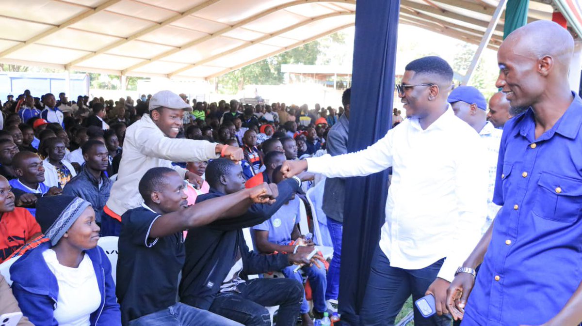 Earlier today, we joined H.E. President William Samoei Ruto as he officially launched the National Youth Opportunities Towards Advancement (NYOTA) Project, at Mumias Sports Complex, Kakamega County. 

NYOTA Project is anchored on five key Components: Business Support (110,000