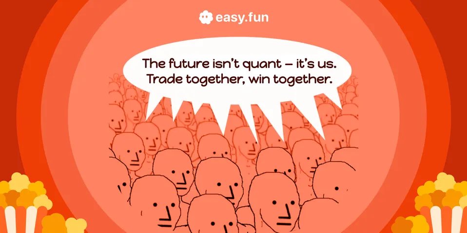 NjokuNzubewisd1's tweet image. If Web3 is going to evolve, it’s going to look a lot like this:
Fast. Social. Human.
And Easy.fun is already ahead of the curve.

Gm GM CT
#easyfun #easydotfun @easydotfunX