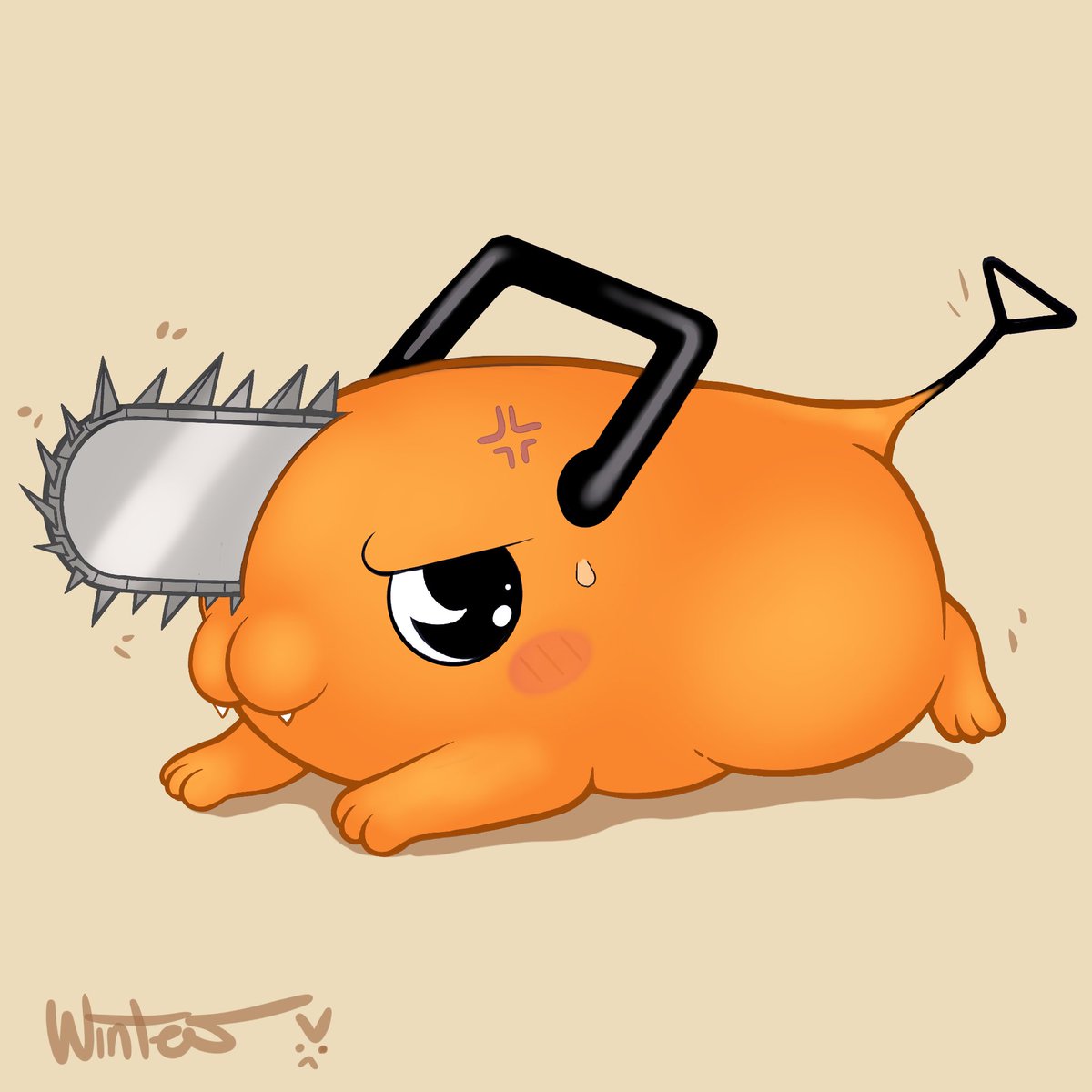 Pochita = best boi 🧡