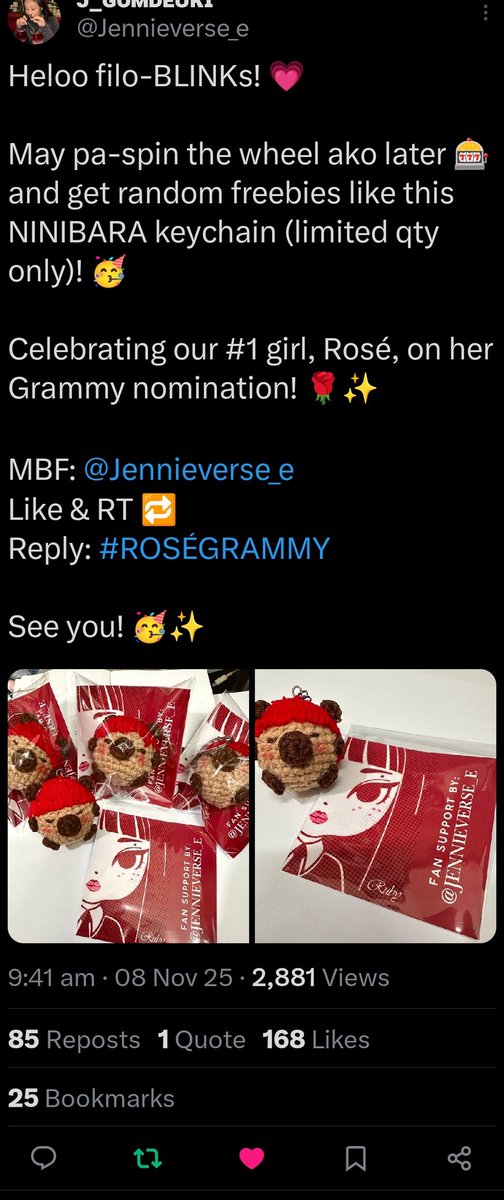 xxiangelsy's tweet image. #ROSÉGRAMMY 🎉🏅