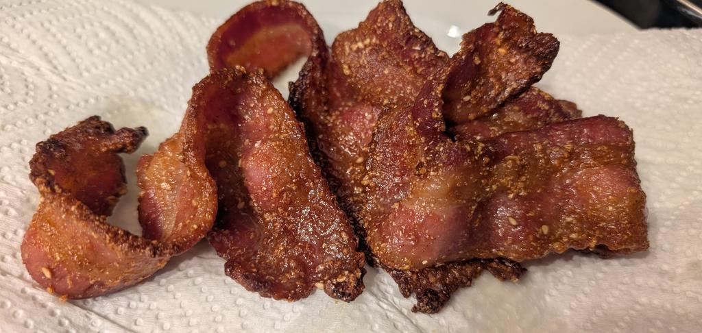 I had to take a break and make some bacon at midnight.

My wife is out of town, don't judge me.
#TheLastDriveIn