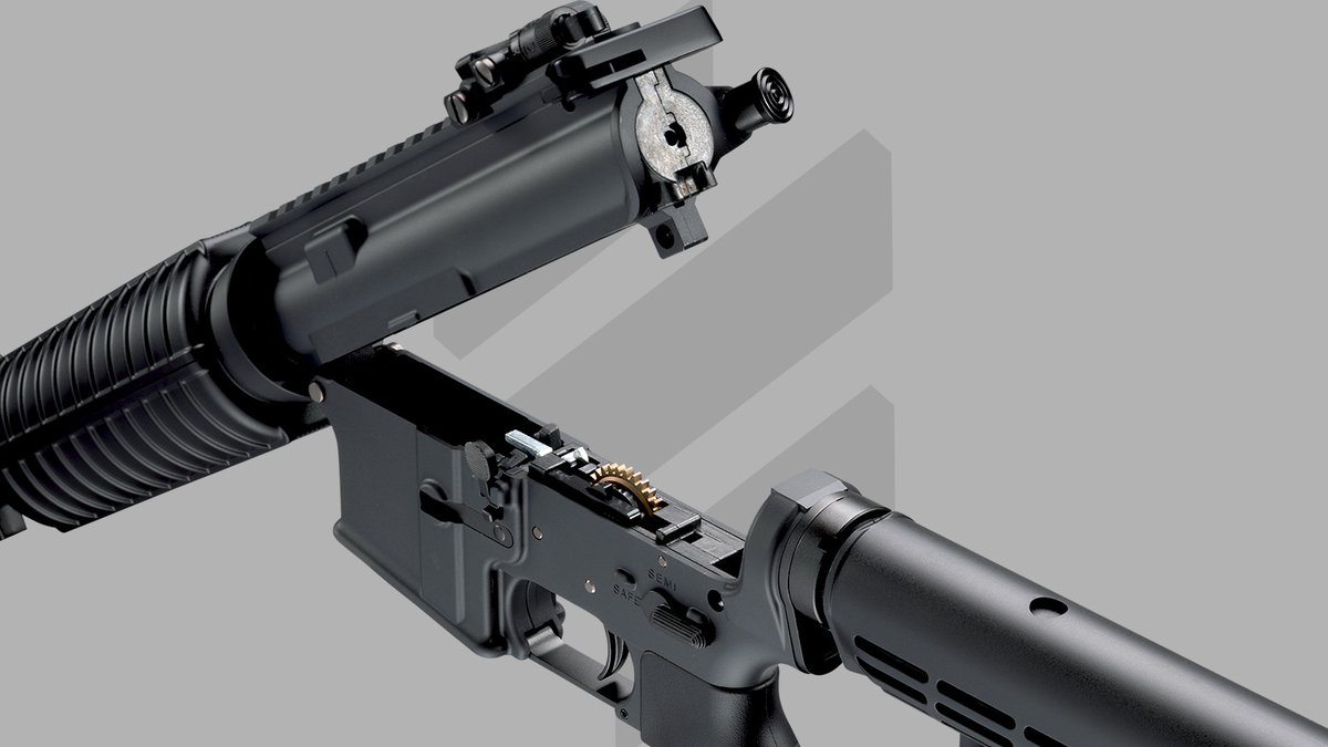 🔹電動ガンエボルト『M4A1カービン』 M-SYSTEM タイプIIを搭載した