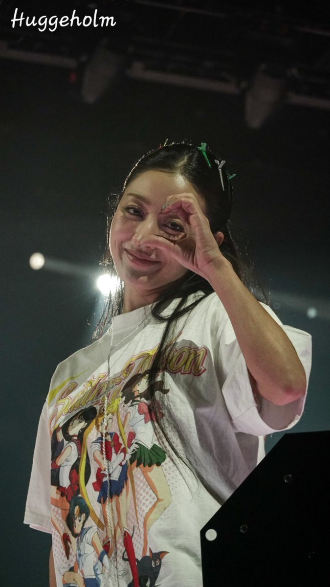 her sailor moon t shirt🥹