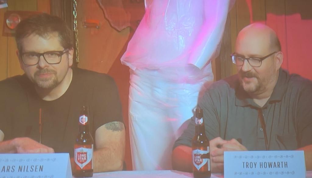 "Do we still get paid?"

"No."

Welcome to SHUDDER gentlemen.

#TheLastDriveIn