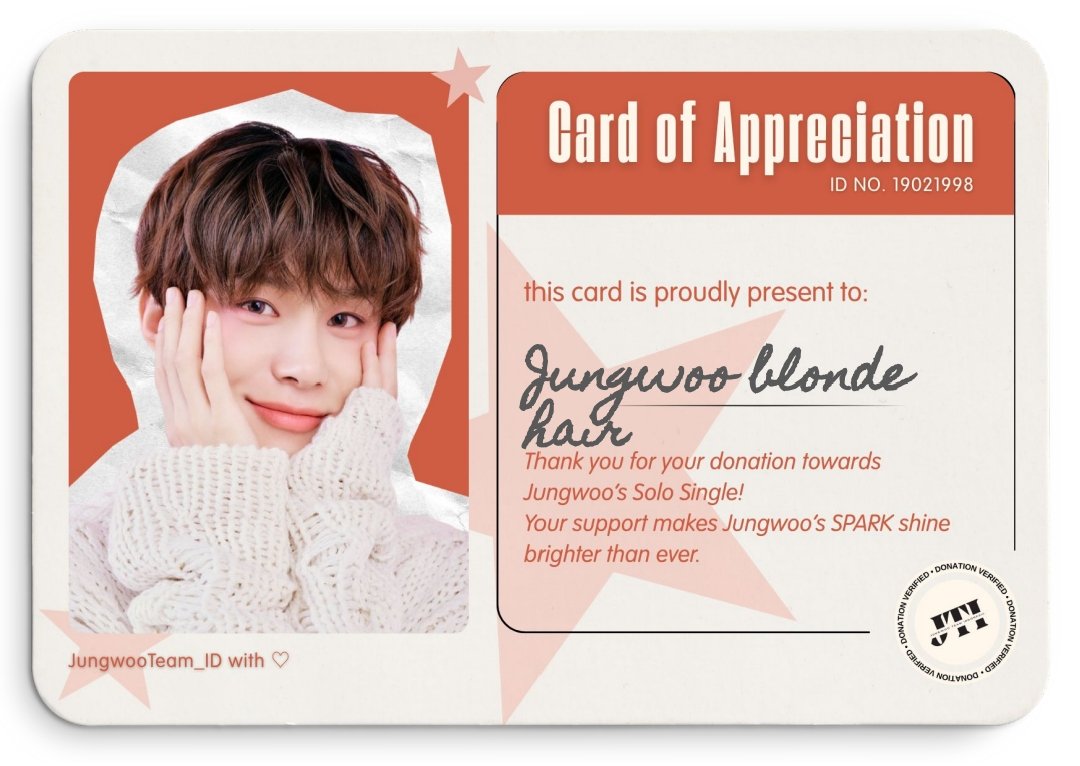 kimjwooah's tweet photo. ✦‧₊ JUNGWOO SOLO DONATION CHAIN ₊‧✧
I'm IN for Jungwoo solo era and already donated 💫 and you?
🔗 https://t.co/YAK9GZoc79
Rp 8.125 / more
Tags: @jungpeus @kjwcandys @sugaringjuan @peachyeolie_
#219StepsToJUNGLO
#FundsForWOO https://t.co/RtvVBay4C3