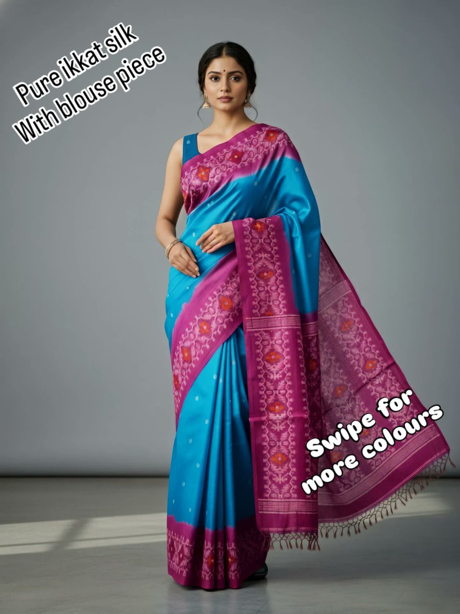 graminsuta's tweet image. Pure ikkat Silk 
Visit For More - Graminsuta.com
#graminsuta #puresilk #silksaree #sareelove