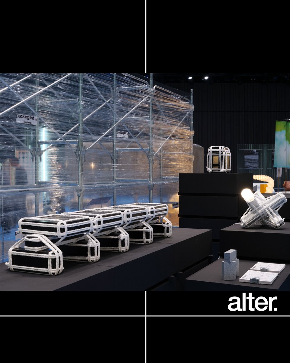 alter_tokyo's tweet photo. 【packing list】

ものを輸送する際、対象物の保護を目的に行われる梱包作業。手紙サイズから大型の精密機器まで保護の仕様は実に様々です。破損防止や天地の設定をはもちろんのこと、防水、冷蔵、スピードの上限、それが美術品であるならば採寸による適切なクレート制作を行うことも珍しくありません。
海外輸送ともなると、距離や経路を加味したより厳重な梱包作業が必要になるのですが、日本は極東の島国という立地上、他国に比べて輸送コスト高はどうしても避けられません。そのため輸送費削減に適した合理的解決(軽量化・小型化・組立構造)と審美的価値の両立を歴史的に実践してきたわけですが、ユニークピースである美術品においてはそう簡単な話でもないのです。

本展project: paiking listは、立地的な宿命を背負った私達の「送り方」を起点に、輸送システム自体をものづくりのプロセスとして内包できないかを検証していきます。

When transporting objects, packaging is carried out with the primary purpose of protecting them. From letter-sized parcels to large-scale precision instruments, the specifications for protection vary greatly. In addition to preventing damage and indicating which side should face up, requirements may also include waterproofing, refrigeration, speed limits, and—if the item is an artwork—custom-made crates measured to fit precisely are not uncommon.

For international shipping, the long distances and routes involved demand even more meticulous packaging. Yet, as an island nation, Japan inevitably faces higher transportation costs when shipping to other countries. Historically, therefore, Japan has pursued rational solutions to reduce these costs—such as lightweighting, miniaturization, and knockdown construction—while balancing them with aesthetic value. However, when it comes to unique artworks, the matter is far from simple.

This exhibition, project: packing list, begins from our “ways of sending”—a condition shaped by our geographical position—and explores whether the shipping system itself might be intertwined with the creative process of making.

Participating creators：

田渡大貴 / Daiki Tado
デザイナー / Designer

古館壮真 / Sohma Furutate
アーティスト / Artist

松下陽亮 / Yosuke Matsushita
デザイナー / Designer

秋山 亮太/Ryota Akiyama
デザイナー / Designer

シン スダンリー / Sdanley Shen
デザイナー / Designer

井上智明 / Tomoaki Inoue
Forwarder

髙橋輝 / Akira Takahashi
石工職人

大嶋洋二郎/Yojiro Oshima
Product and Furniture Designar,Artist

「alter.2025, Tokyo」

会場：日本橋三井ホール
会期：2025年11月7日(金)〜11月9日(日)
時間：11月7日(金), 8日(土) 11:00 - 20:00 , 11月9日(日)　11:00 - 17:00

#alter2025
#altertokyo