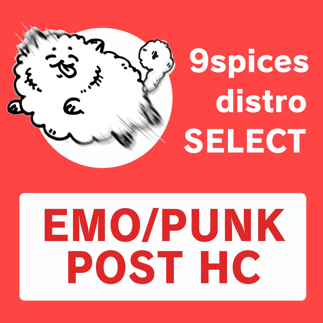 🎧プレイリスト-spotify- 更新！9spices distro新入荷🎧

🐾EMO/PUNK/POST HC🐾
open.spotify.com/playlist/0Nv9S…

- <a href="/hourstrange_jpn/">Hourstrange</a> 
 ...It's Literally Right There(CD)
9spices.thebase.in/items/117870326

- <a href="/SHTN_rec/">SAY HELLO TO NEVER RECORDINGS</a> 
 ...There is no self(CD)
9spices.thebase.in/items/118487198

- <a href="/bedgravity_band/">bedgravity</a> 
 ...Unmet